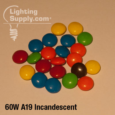 60W Incandescent Lighting